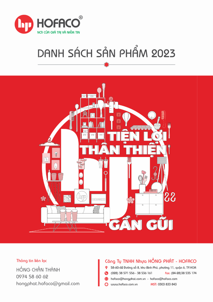 CATAGLOGE SẢN PHẨM HOFACO - BẢN NGẮN