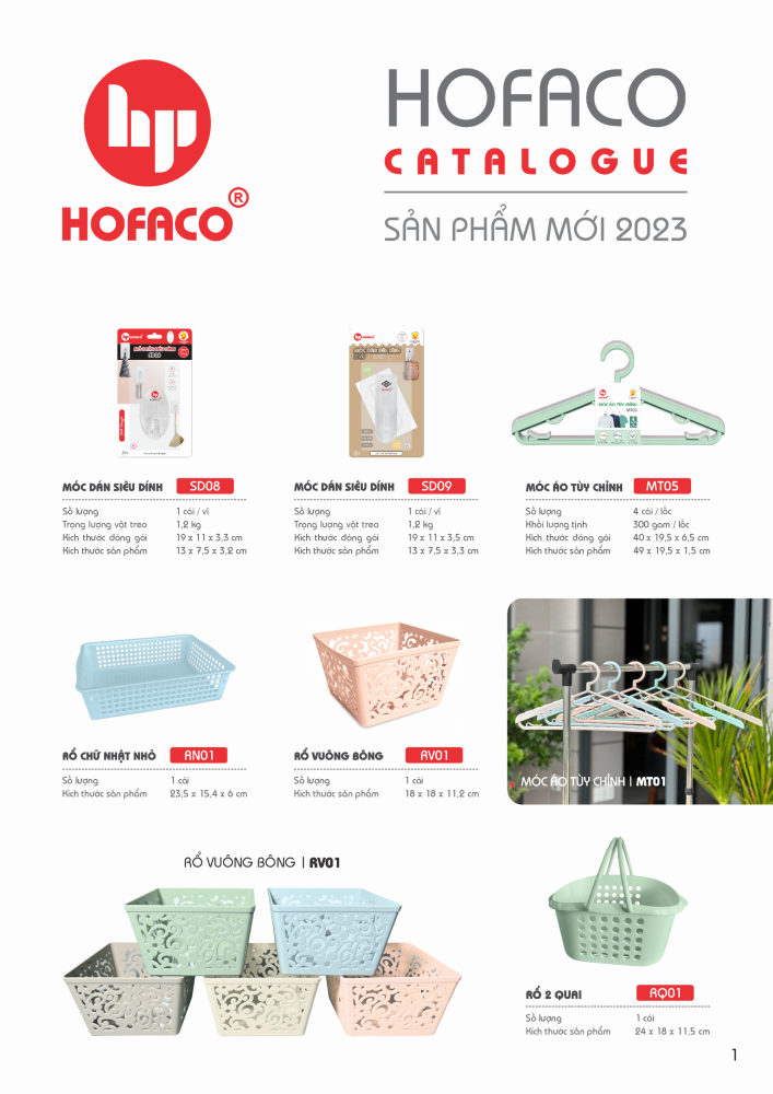 CATAGLOGE SẢN PHẨM MỚI - 2023