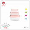 Bộ 3 Hộp Thực Phẩm - HNB03