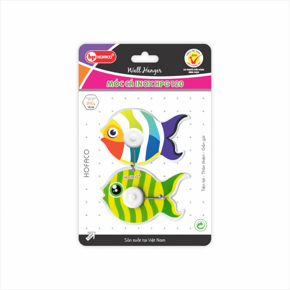 MÓC CÁ INOX - HPG120