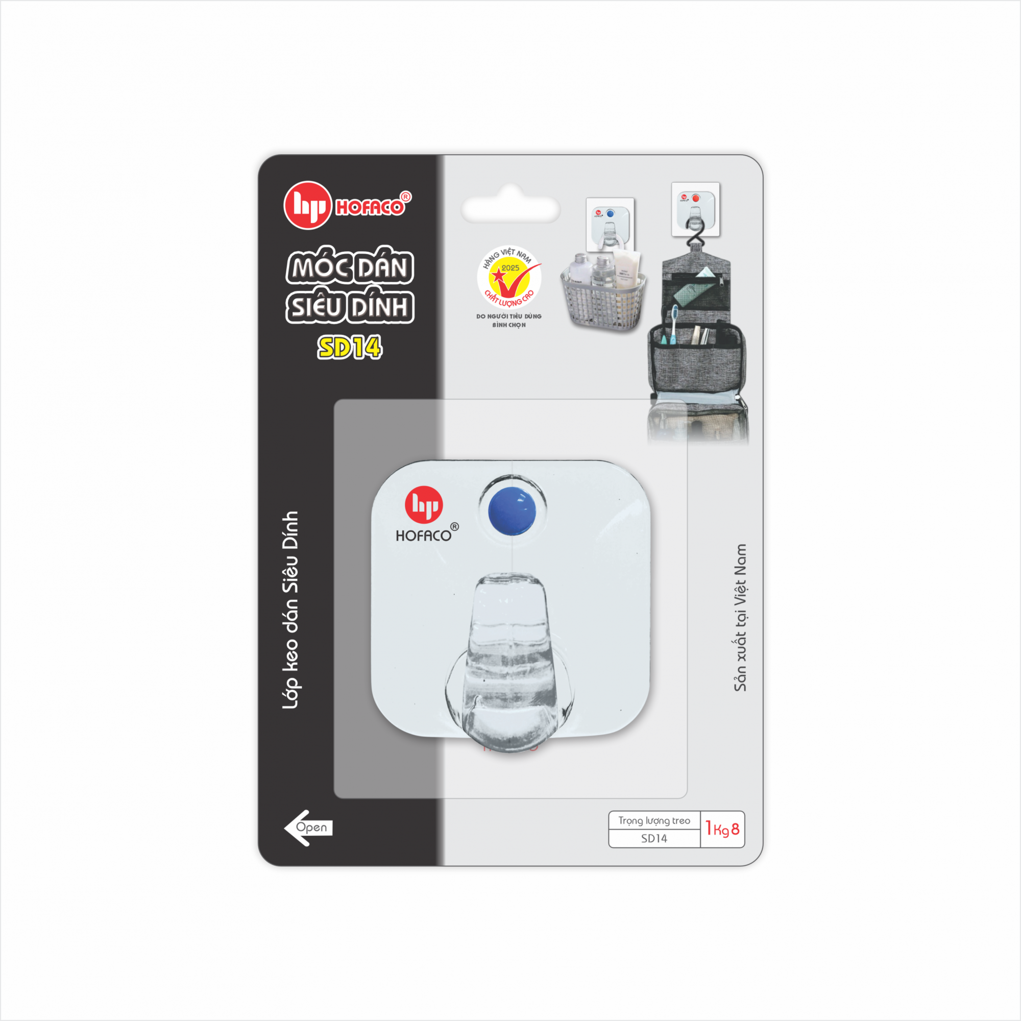 MÓC DÁN SIÊU DÍNH - SD14