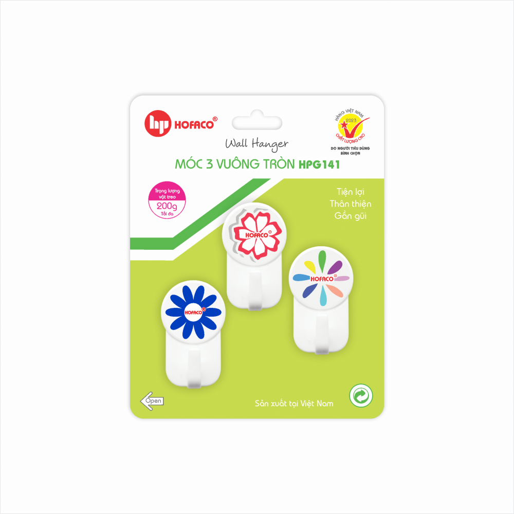MÓC 3 VUÔNG TRÒN - HPG 141