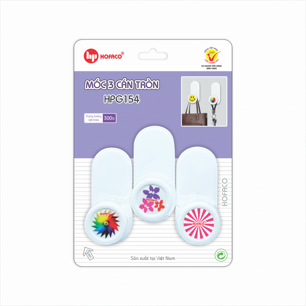 MÓC 3 CÁN TRÒN - HPG 154