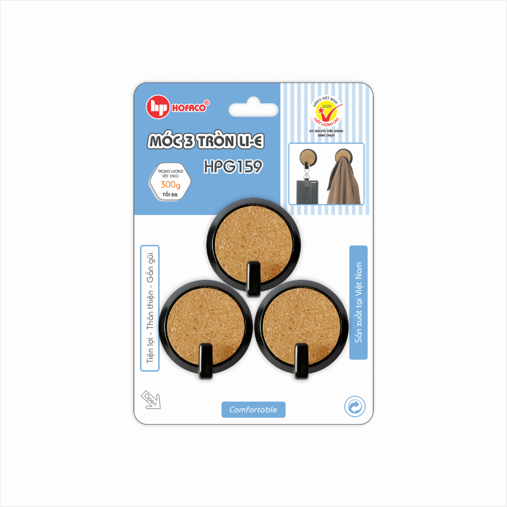 MÓC 3 TRÒN LI-E - HPG 159