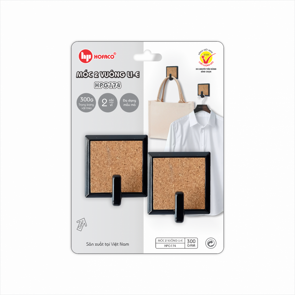 MÓC 2 VUÔNG LI-E - HPG 174