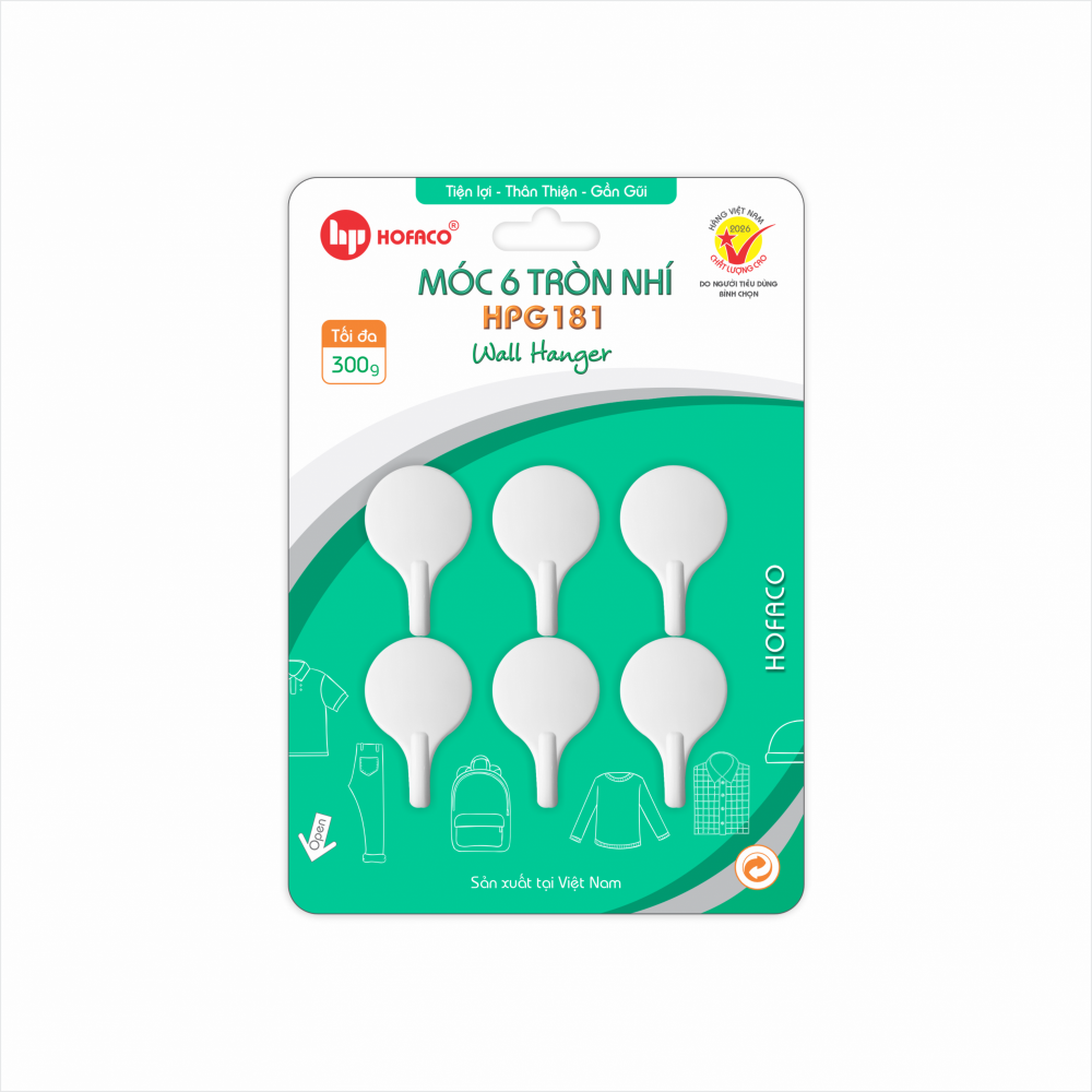 MÓC 6 TRÒN NHÍ - HPG 181