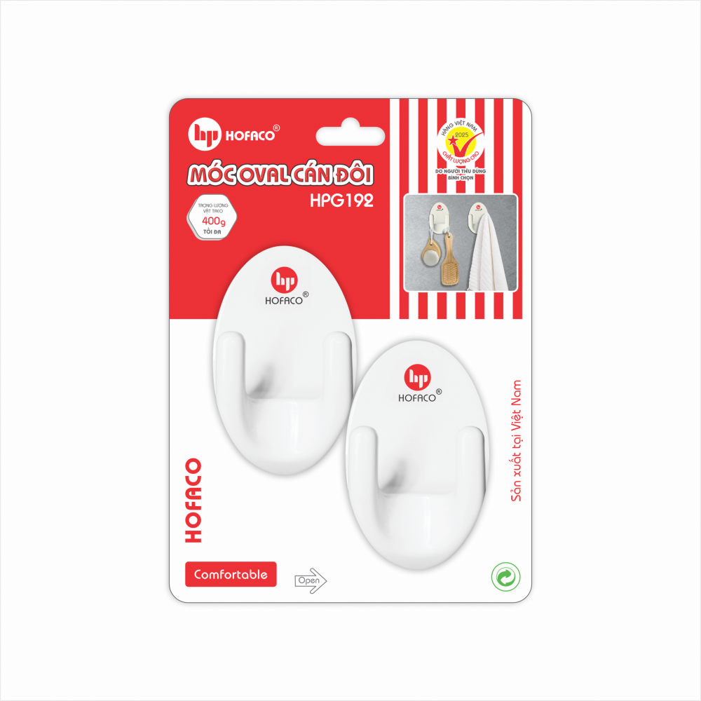 MÓC OVAL CÁN ĐÔI - HPG 192