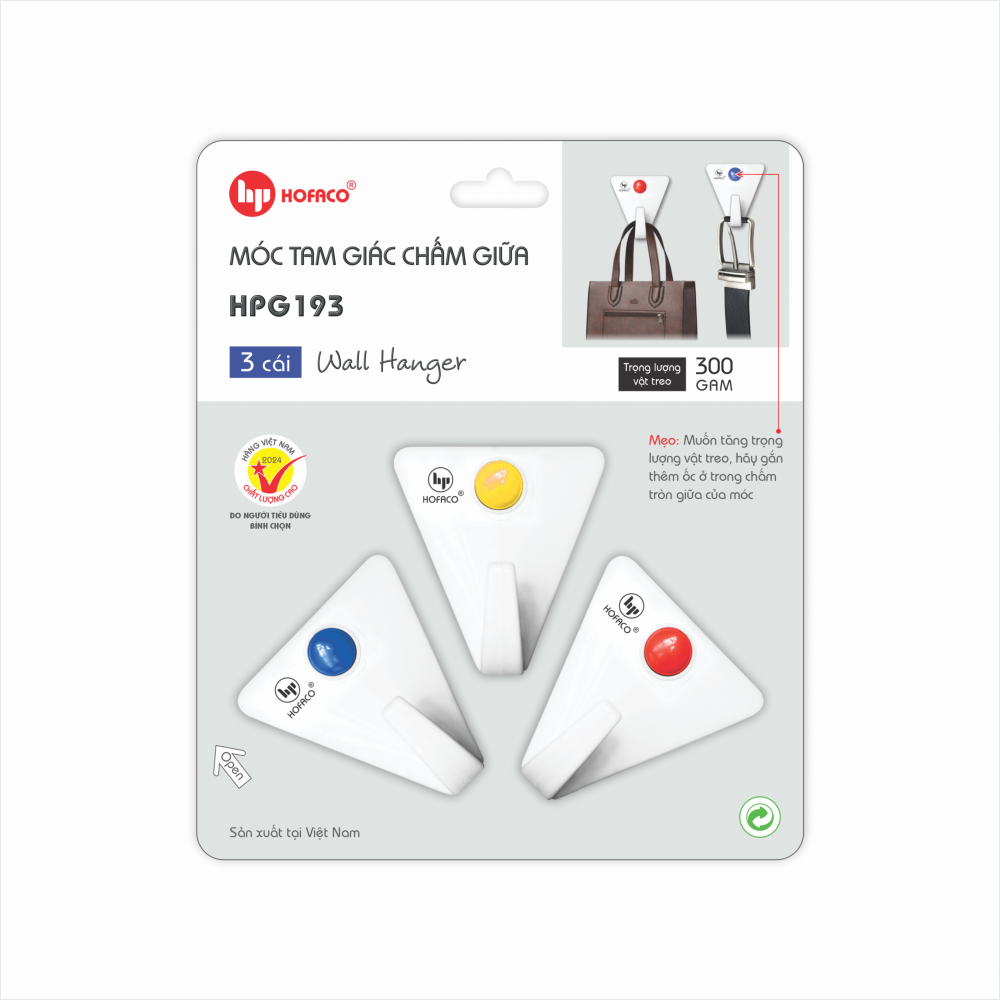 MÓC TAM GIÁC CHẤM GIỮA - HPG 193