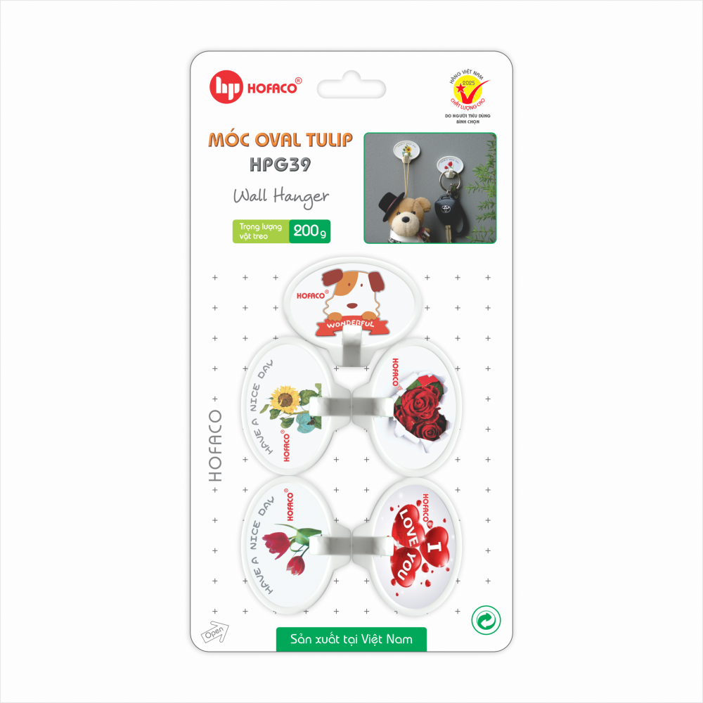 MÓC OVAL TULIP - HPG 39