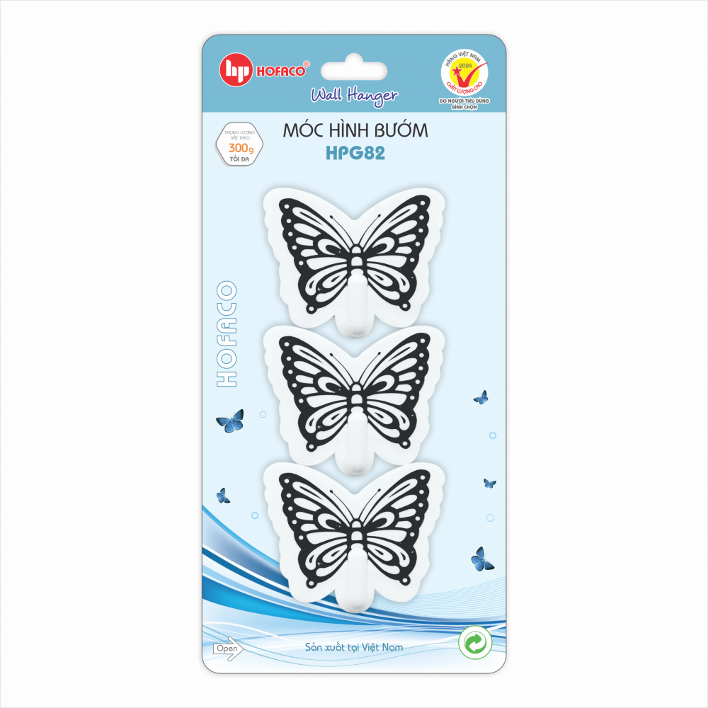 MÓC DÁN HÌNH BƯỚM - HPG 82