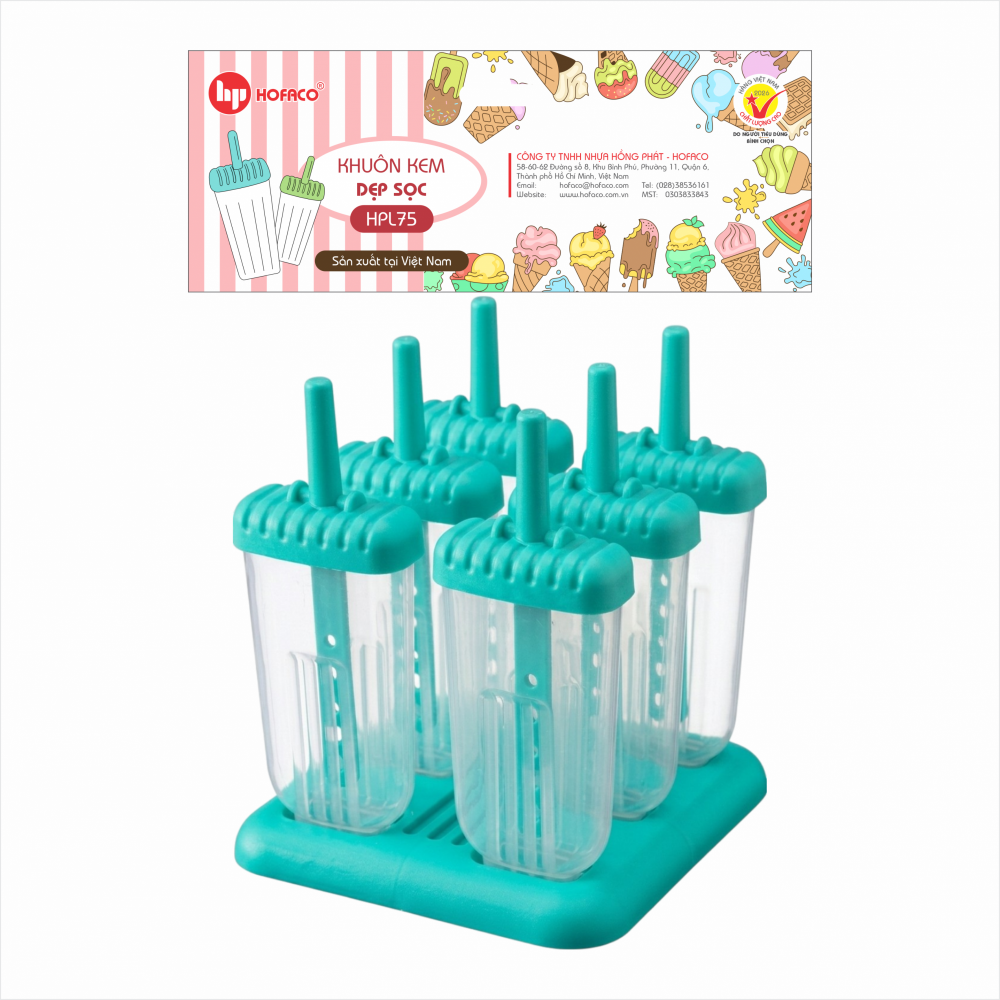 KHUÔN KEM DẸP SỌC - HPL75