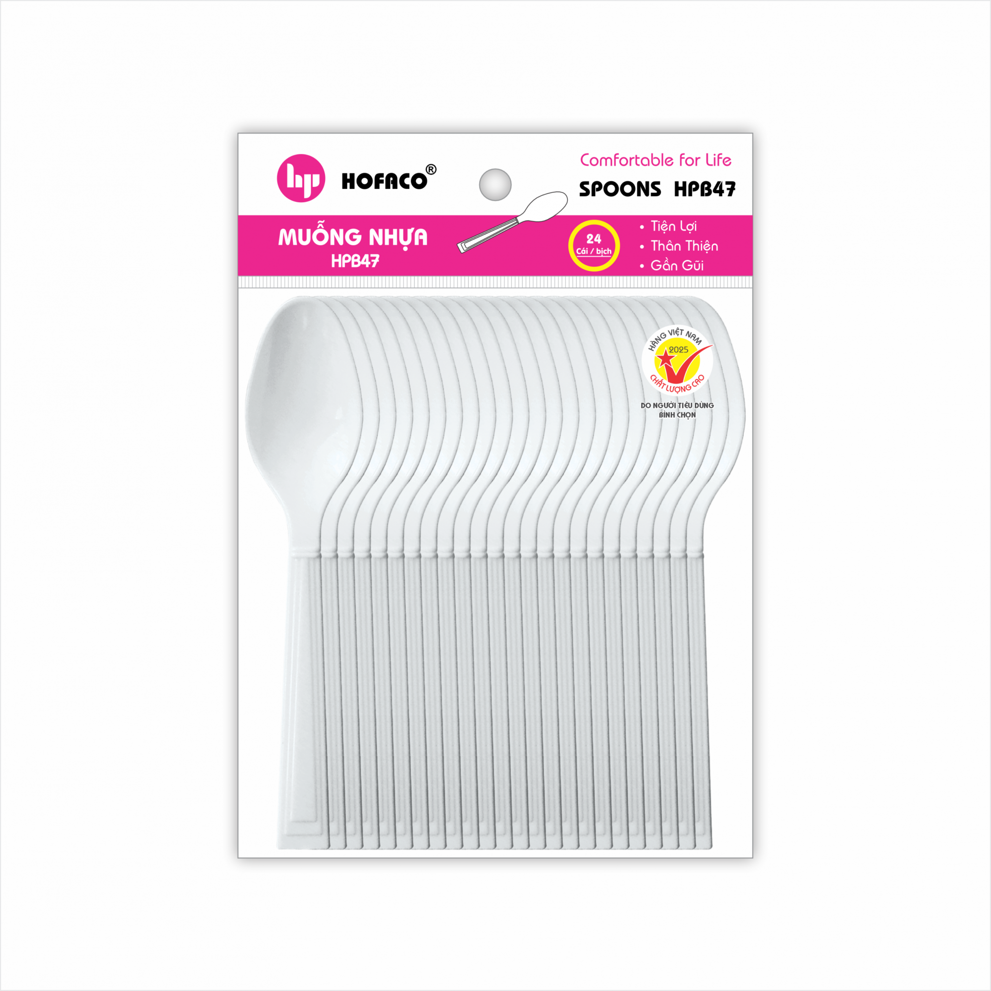 MUỖNG NHỰA HPB 47