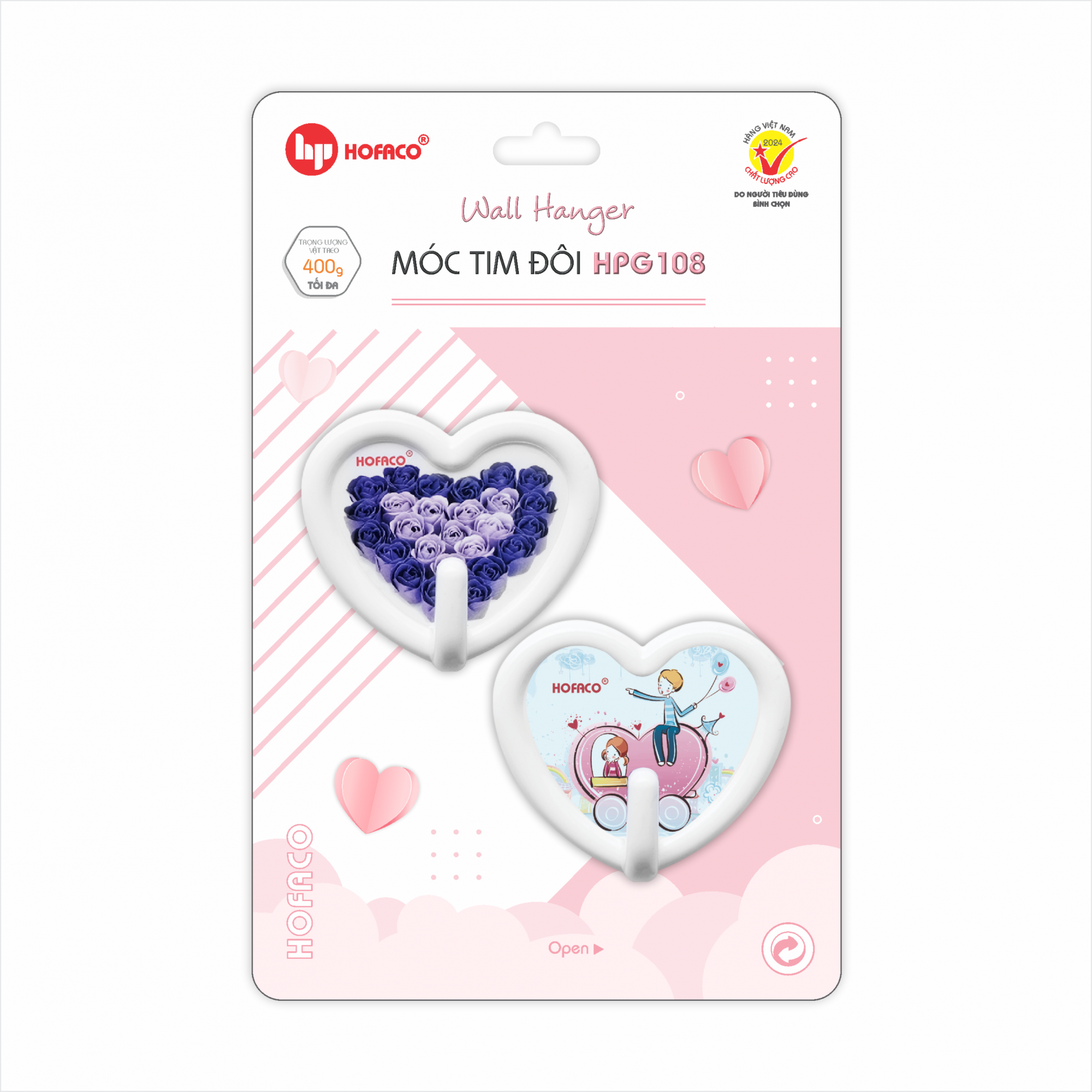 MÓC TIM ĐÔI - HPG 108