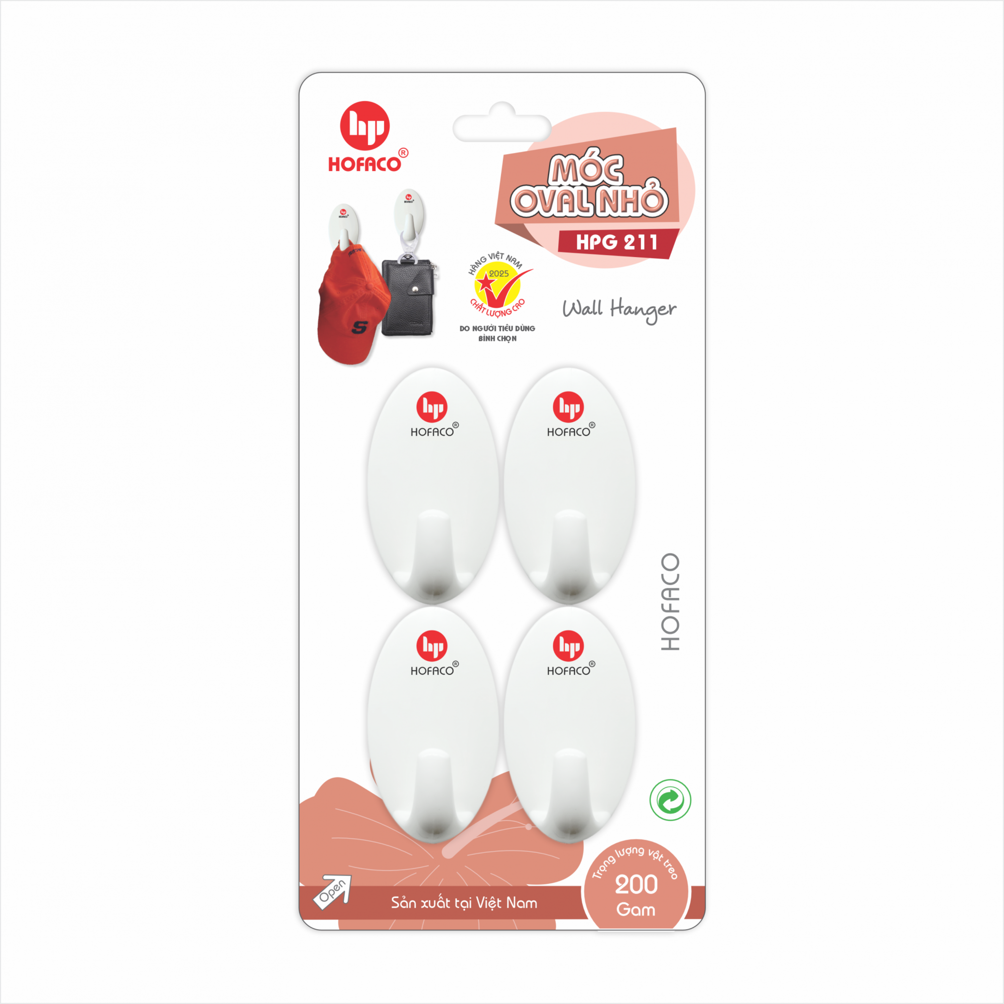 MÓC OVAL NHỎ - HPG 211