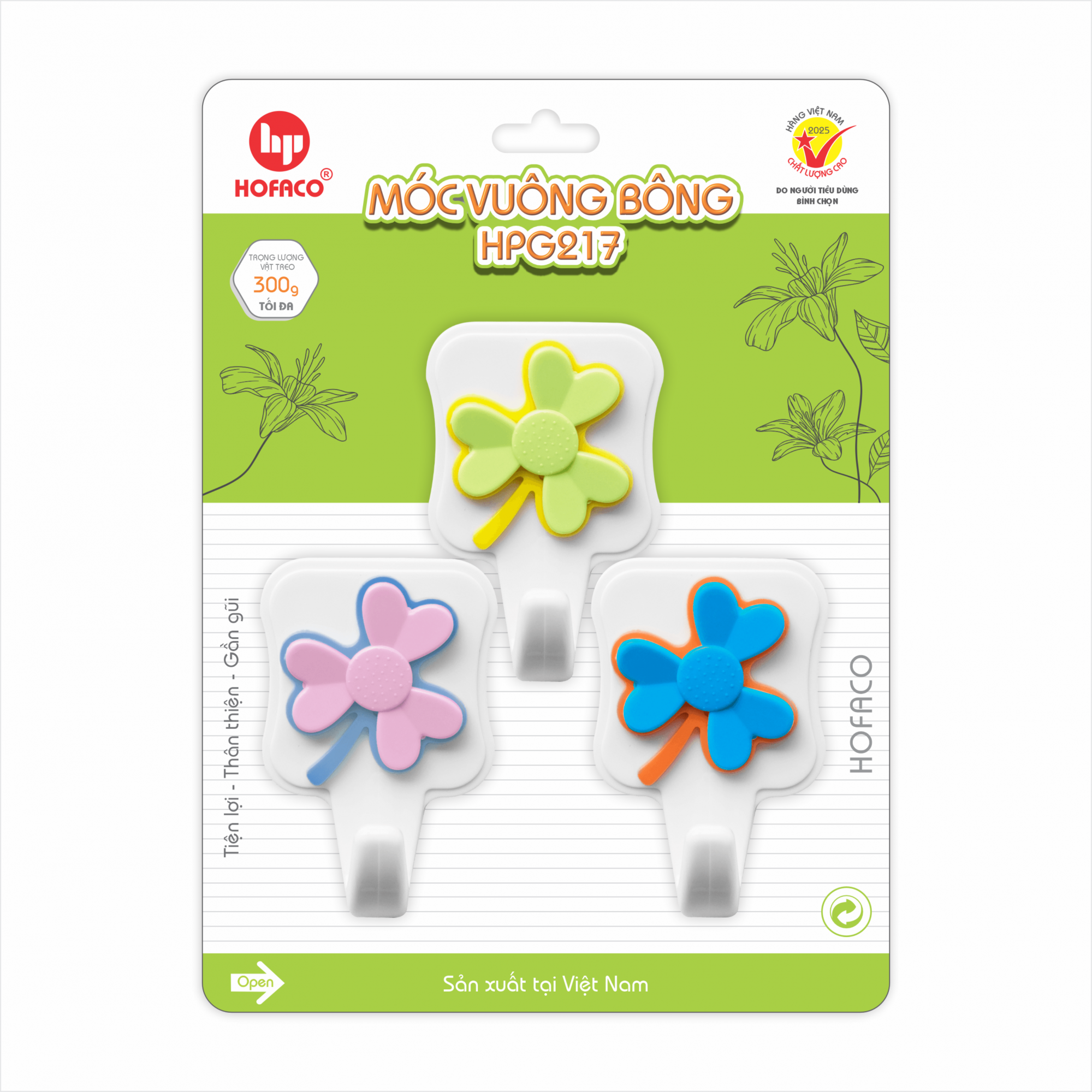 MÓC HÌNH VUÔNG BÔNG - HPG 217