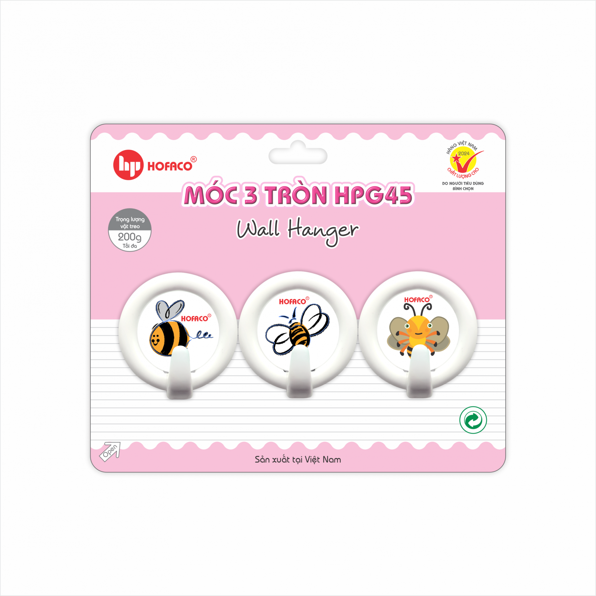 MÓC 3 TRÒN - HPG 45