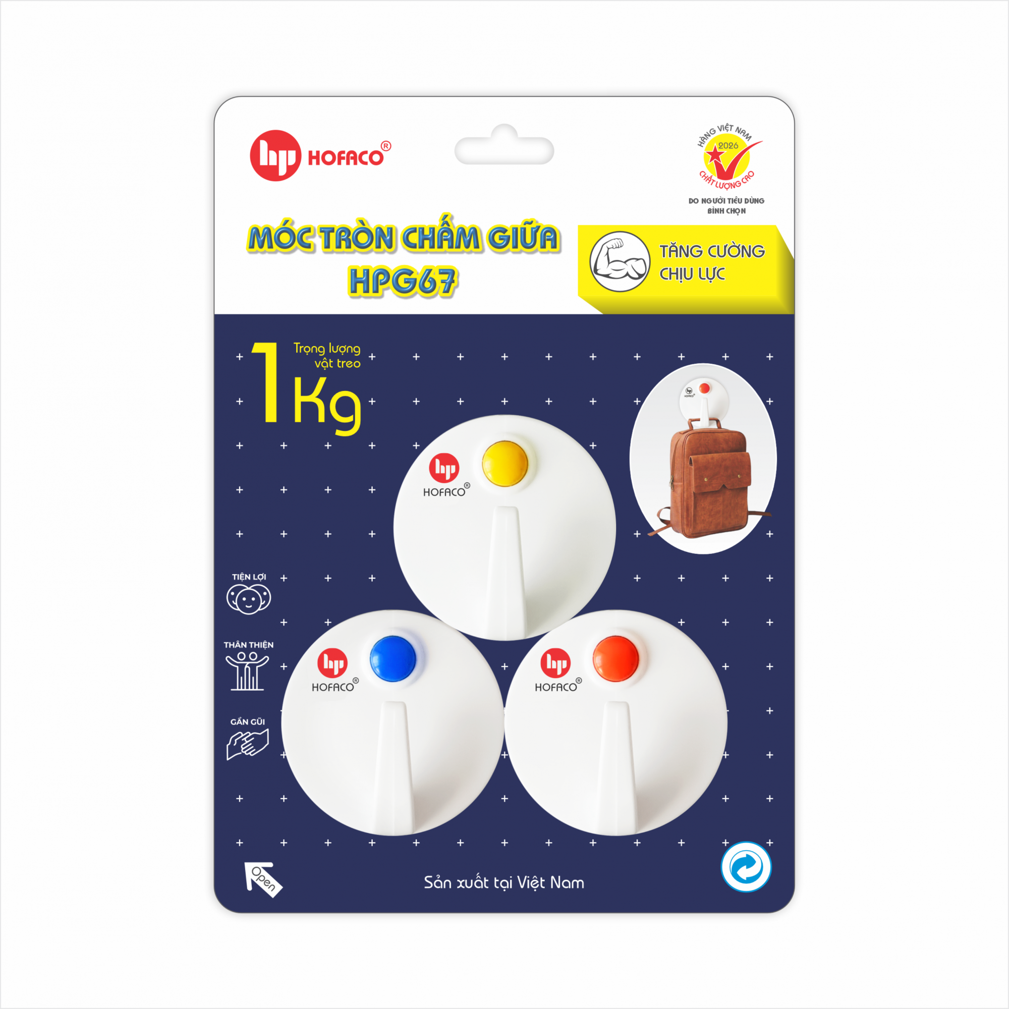 MÓC TRÒN CHẤM GIỮA - HPG 67