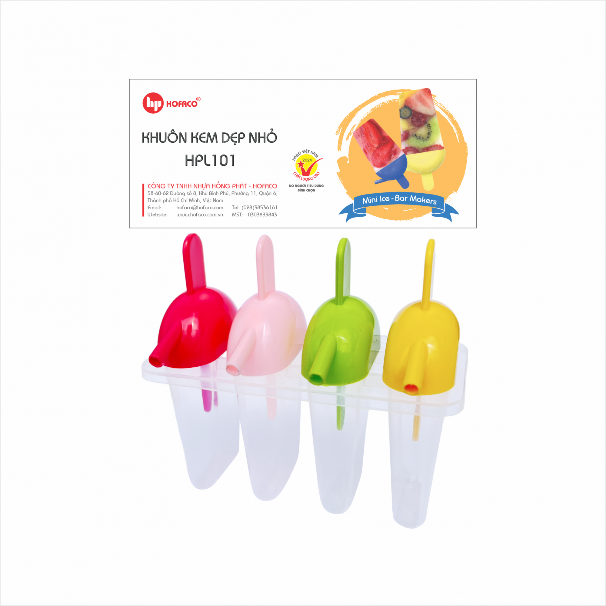 KHUÔN KEM DẸP NHỎ - HPL101