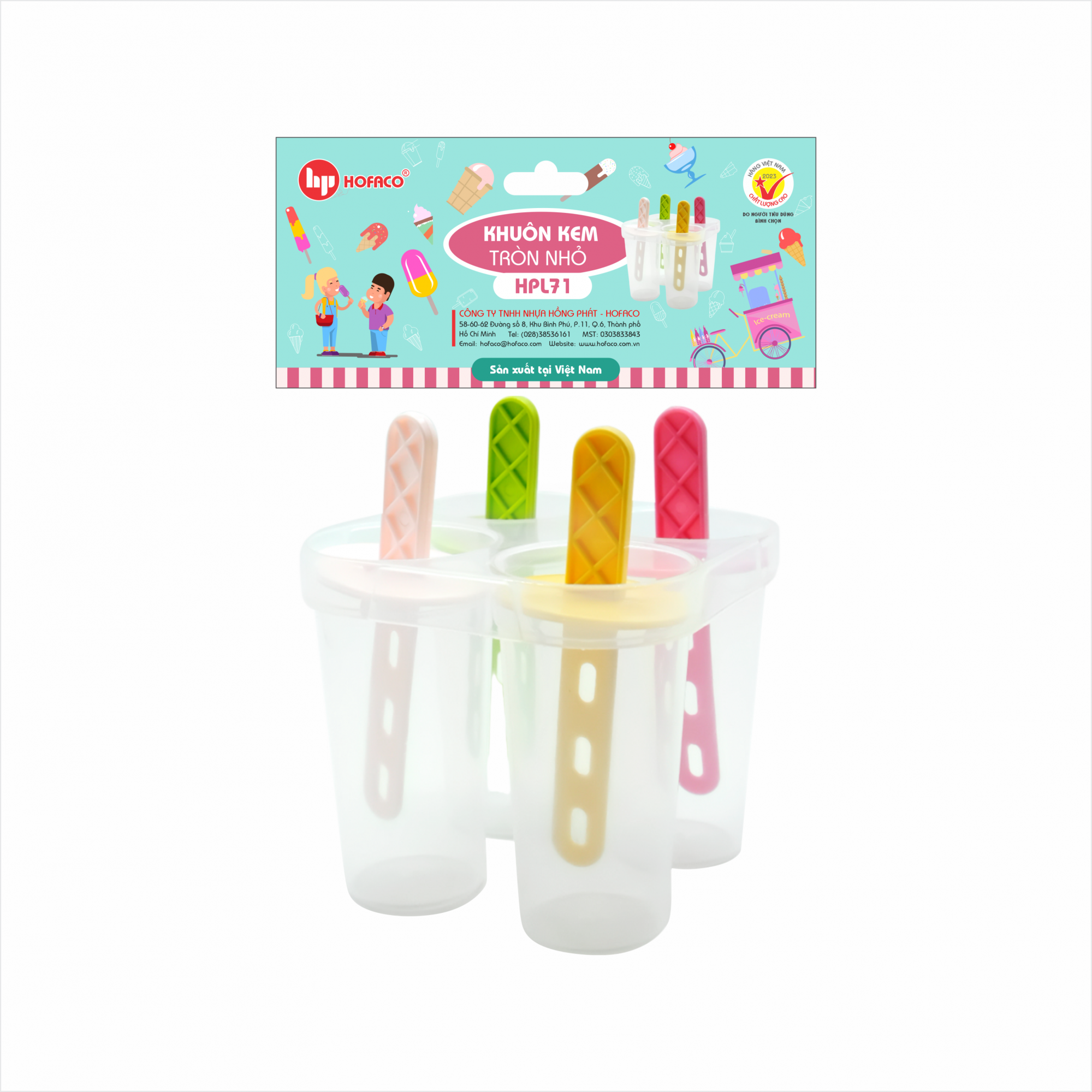 KHUÔN KEM TRÒN NHỎ - HPL71