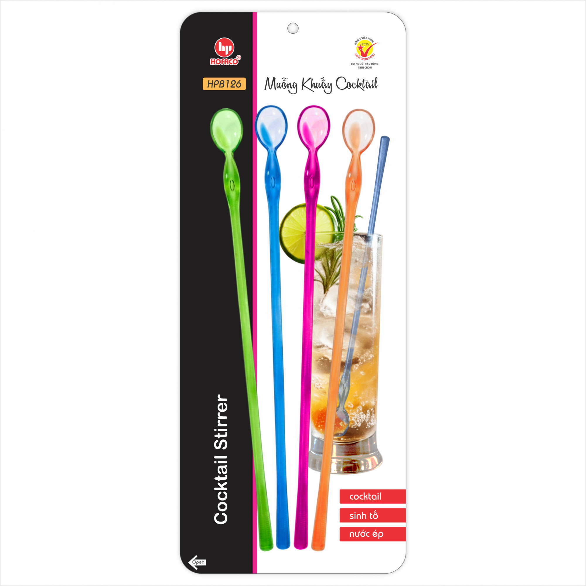 MUỖNG KHUẤY COCKTAIL - HPB126