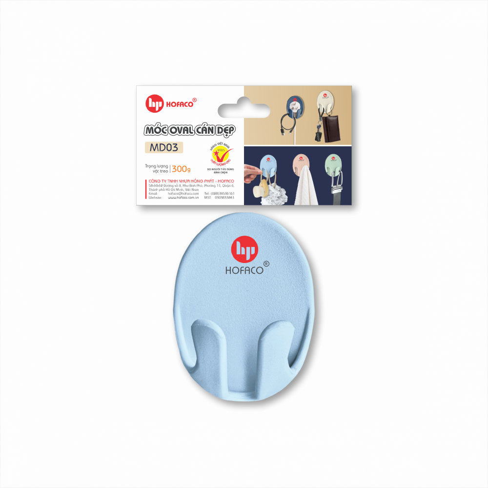 Móc Oval Cán Dẹp - MD03