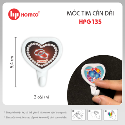 MÓC 3 TIM CÁN DÀI - HPG135