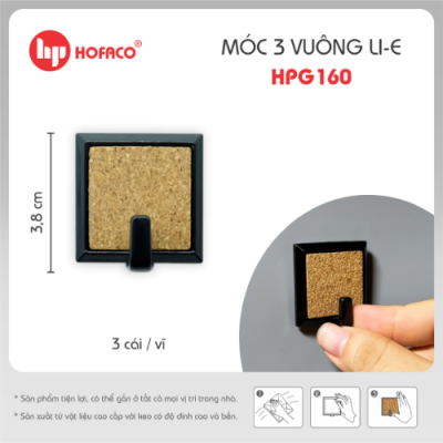 MÓC 3 VUÔNG LI-E - HPG160