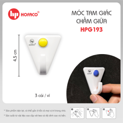 MÓC TAM GIÁC CHẤM GIỮA - HPG193