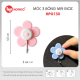 MÓC 3 BÔNG MAI INOX - HPG 130