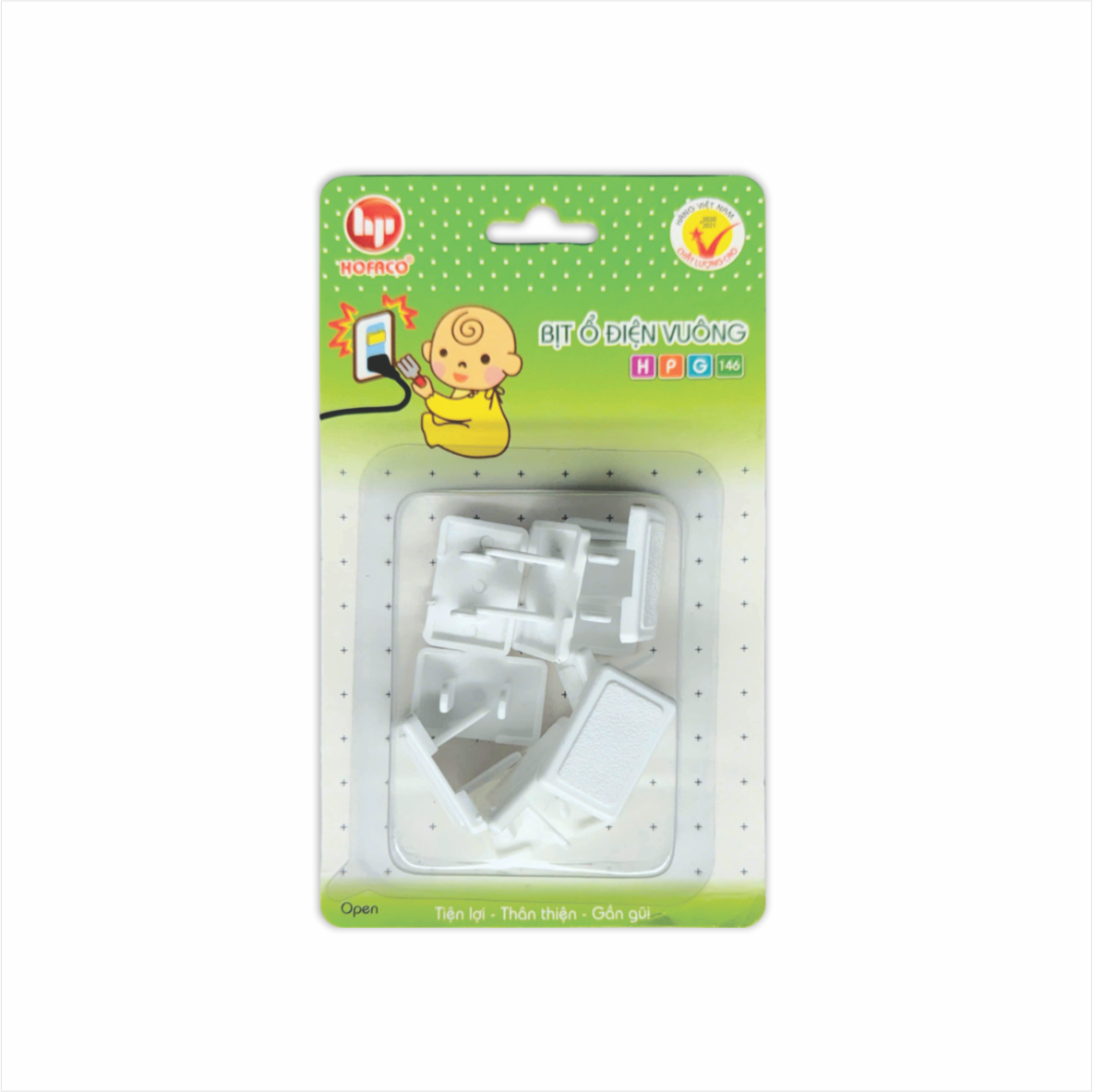 BỊT Ổ ĐIỆN VUÔNG - HPG146