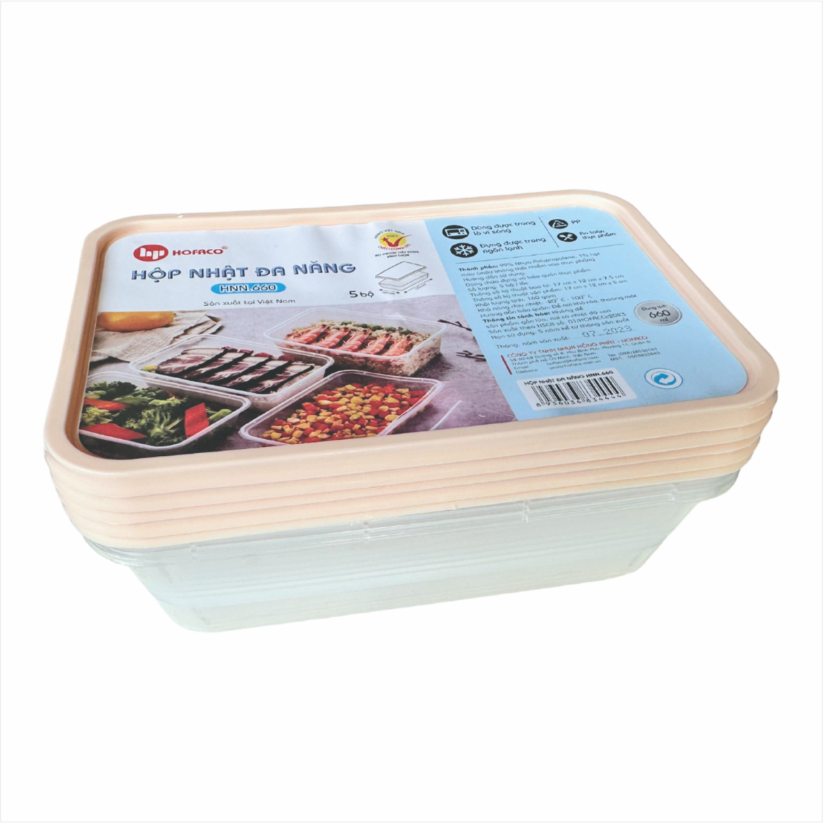 HỘP NHỰA PP NHẬT 660ML