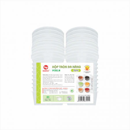 HỘP TRÒN ĐA NĂNG 35 ML - FC02.H