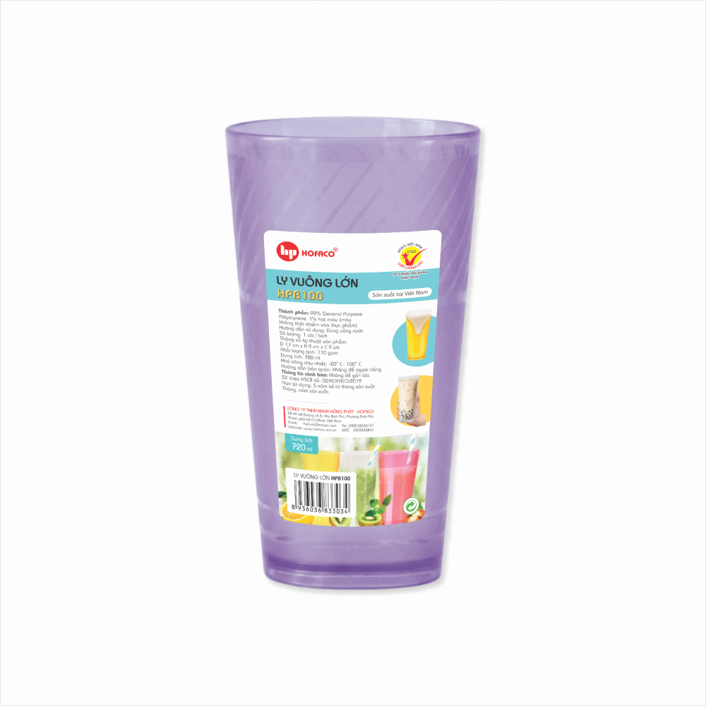 LY VUÔNG LỚN - HPB 100