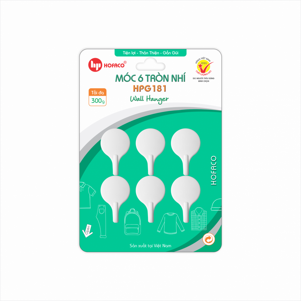 MÓC 6 TRÒN NHÍ - HPG 181