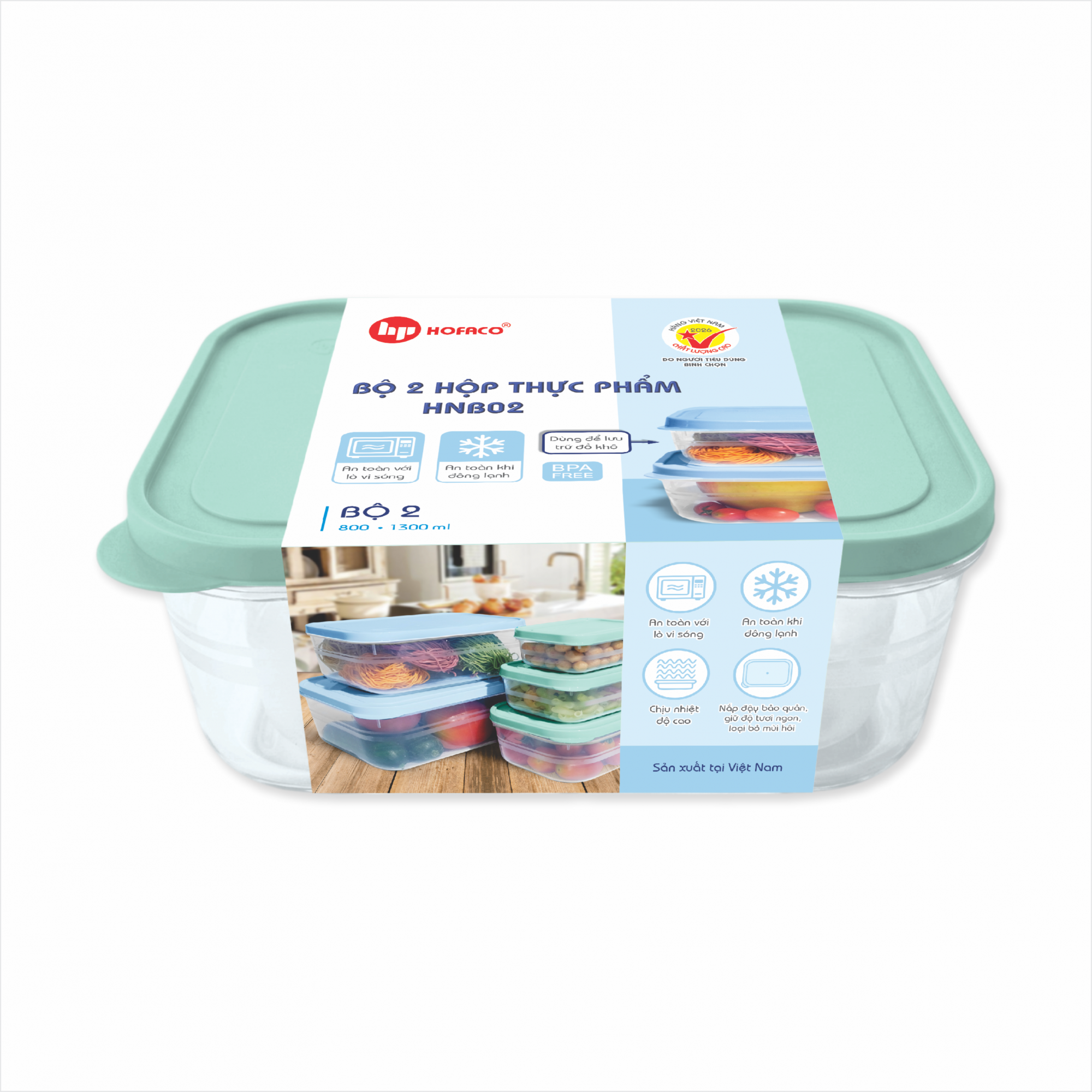 BỘ 2 HỘP CHỮ NHẬT
