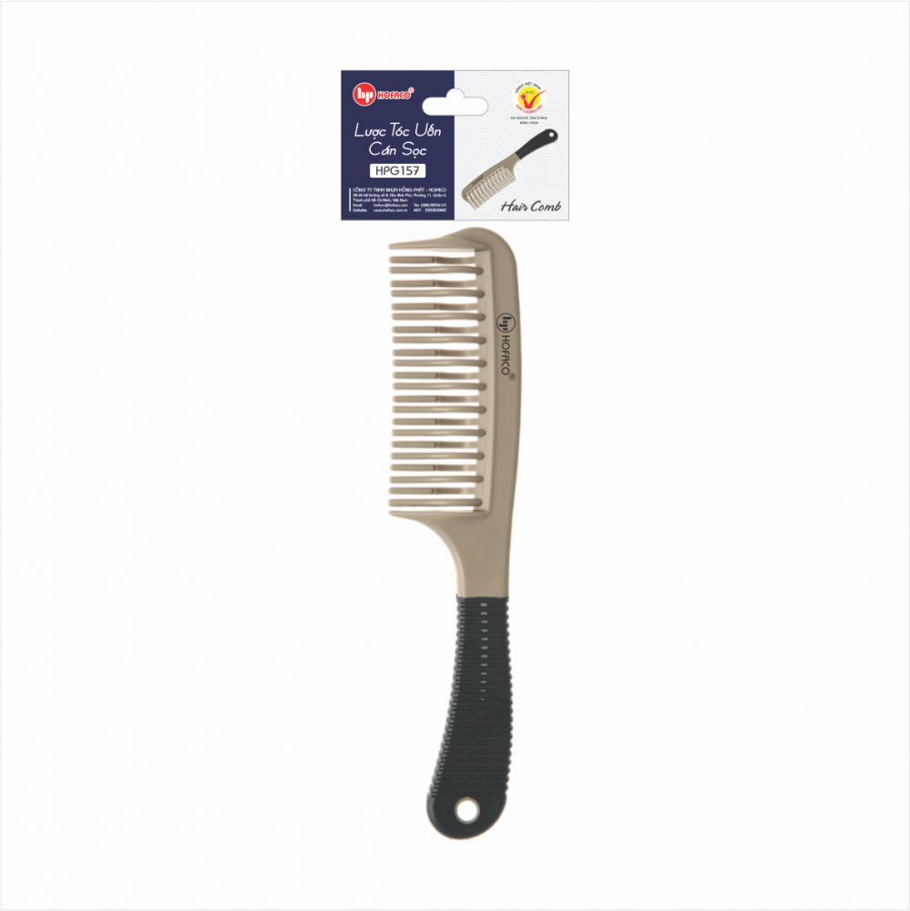 LƯỢC TÓC UỐN CÁN SỌC - HPG157