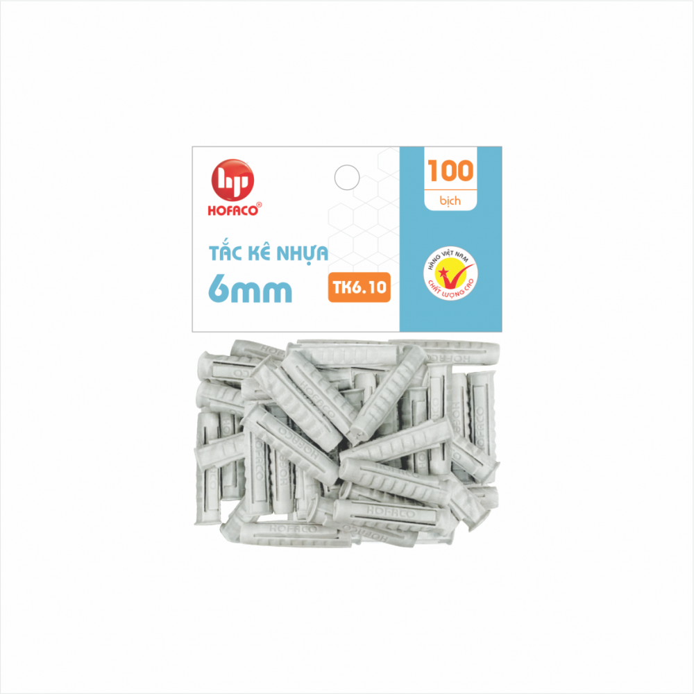 TẮC KÊ NHỰA 6 MM - TK6.10