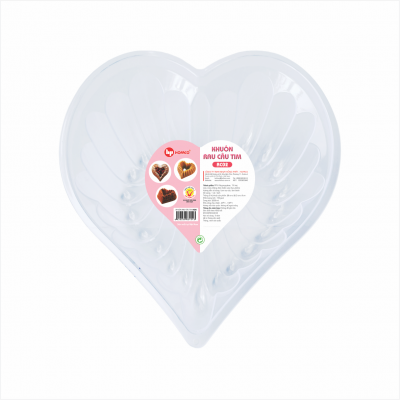 KHUÔN RAU CÂU TIM - RC02