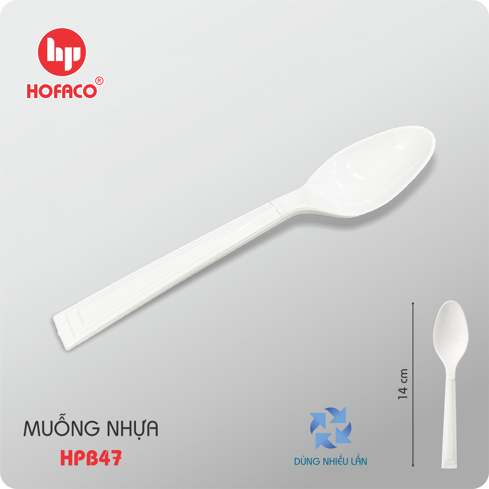 MUỖNG NHỰA HPB 47