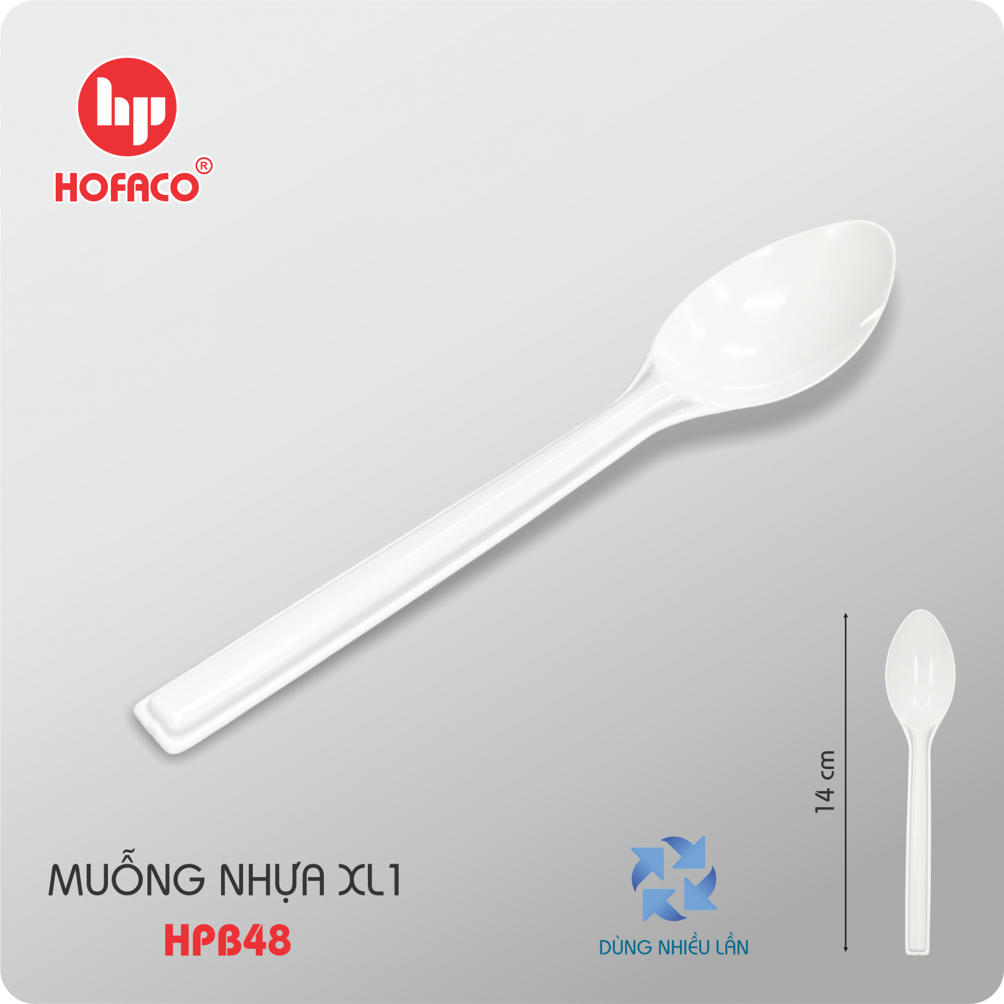 MUỖNG NHỰA XL1 - HPB48