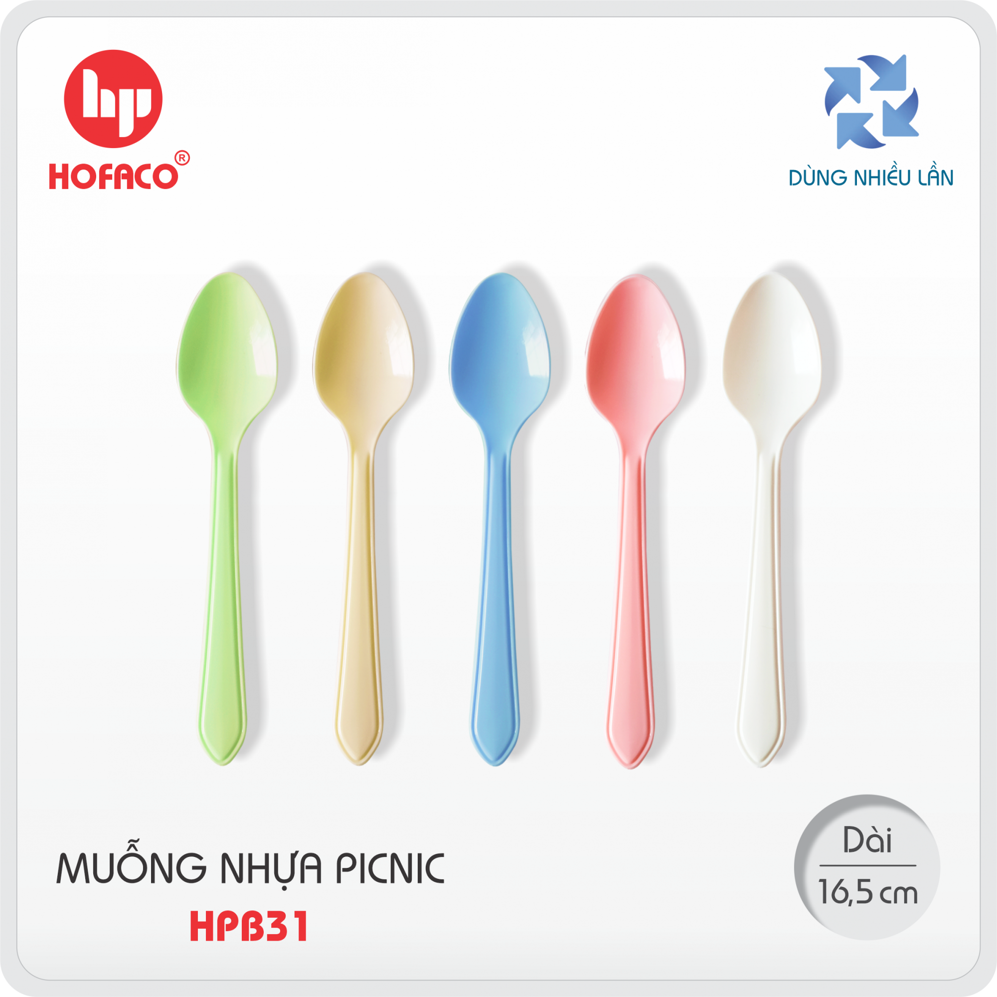 MUỖNG NHỰA PICNIC - HPB31