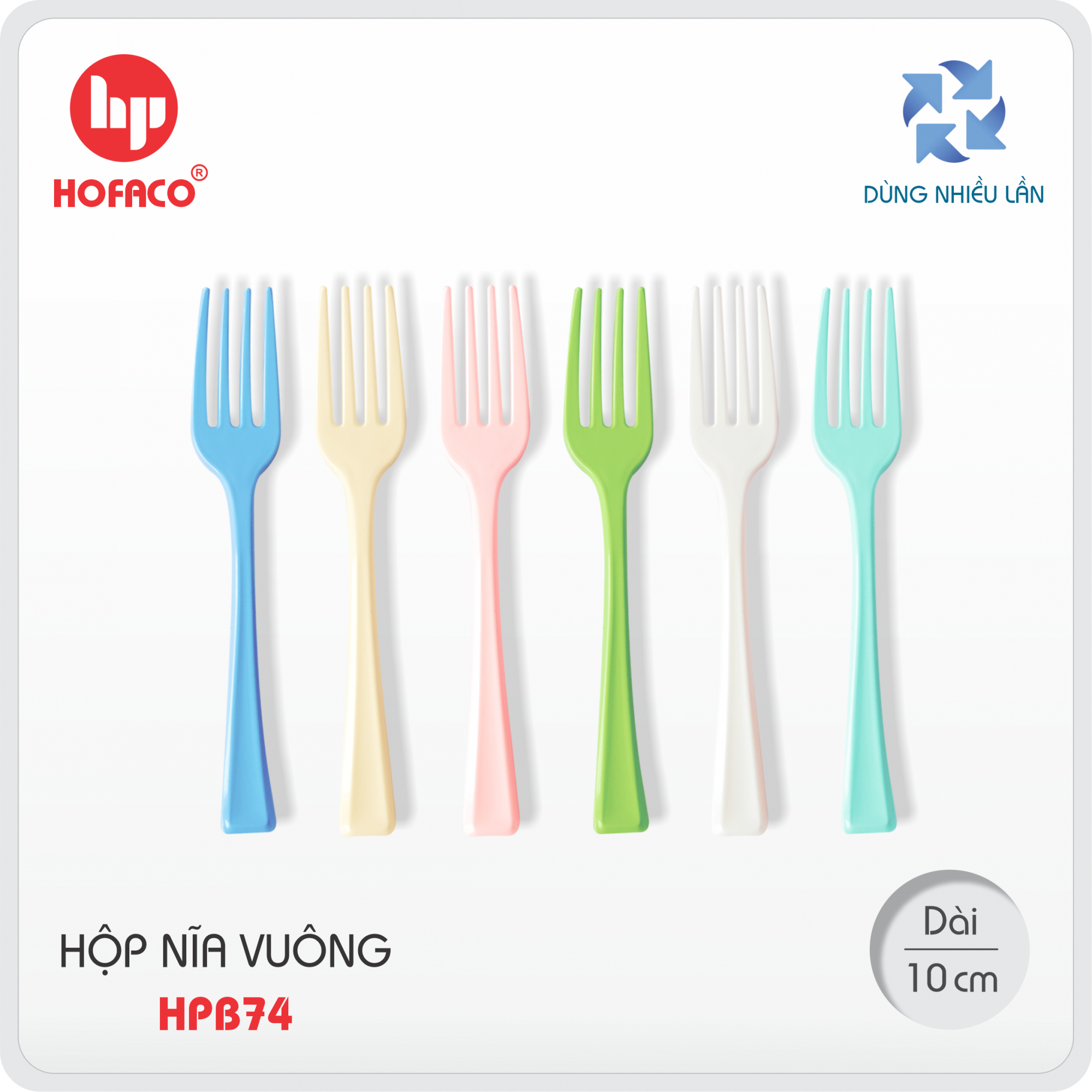 HỘP NĨA VUÔNG - HPB74
