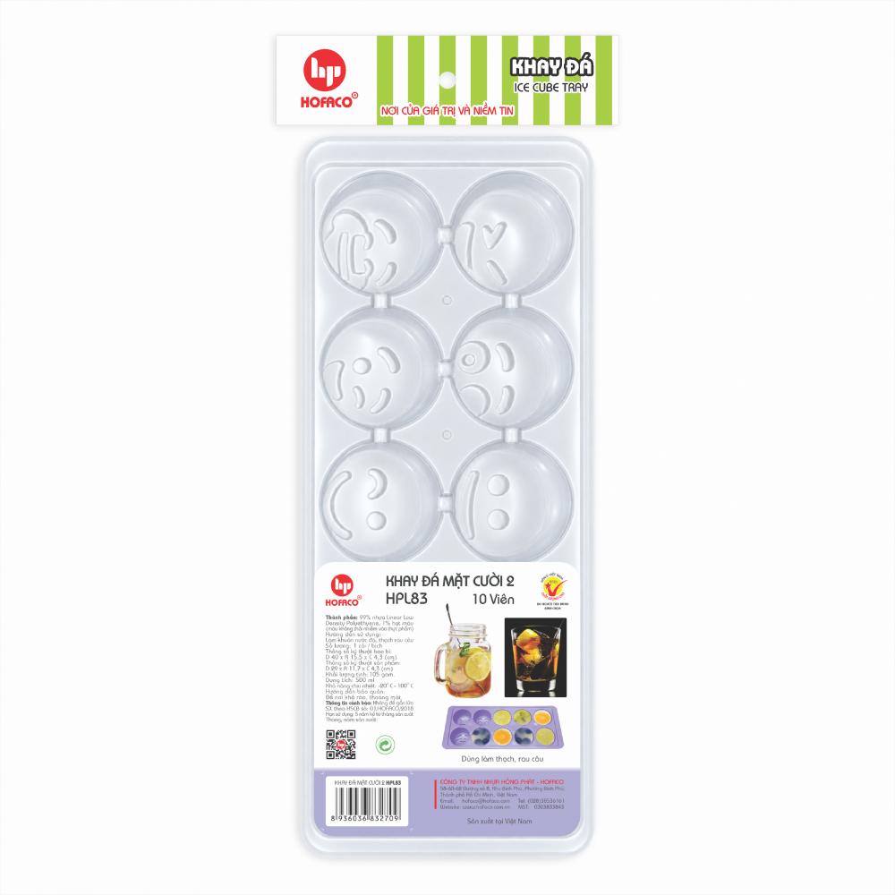 KHAY ĐÁ MẶT CƯỜI 2 - HPL 83