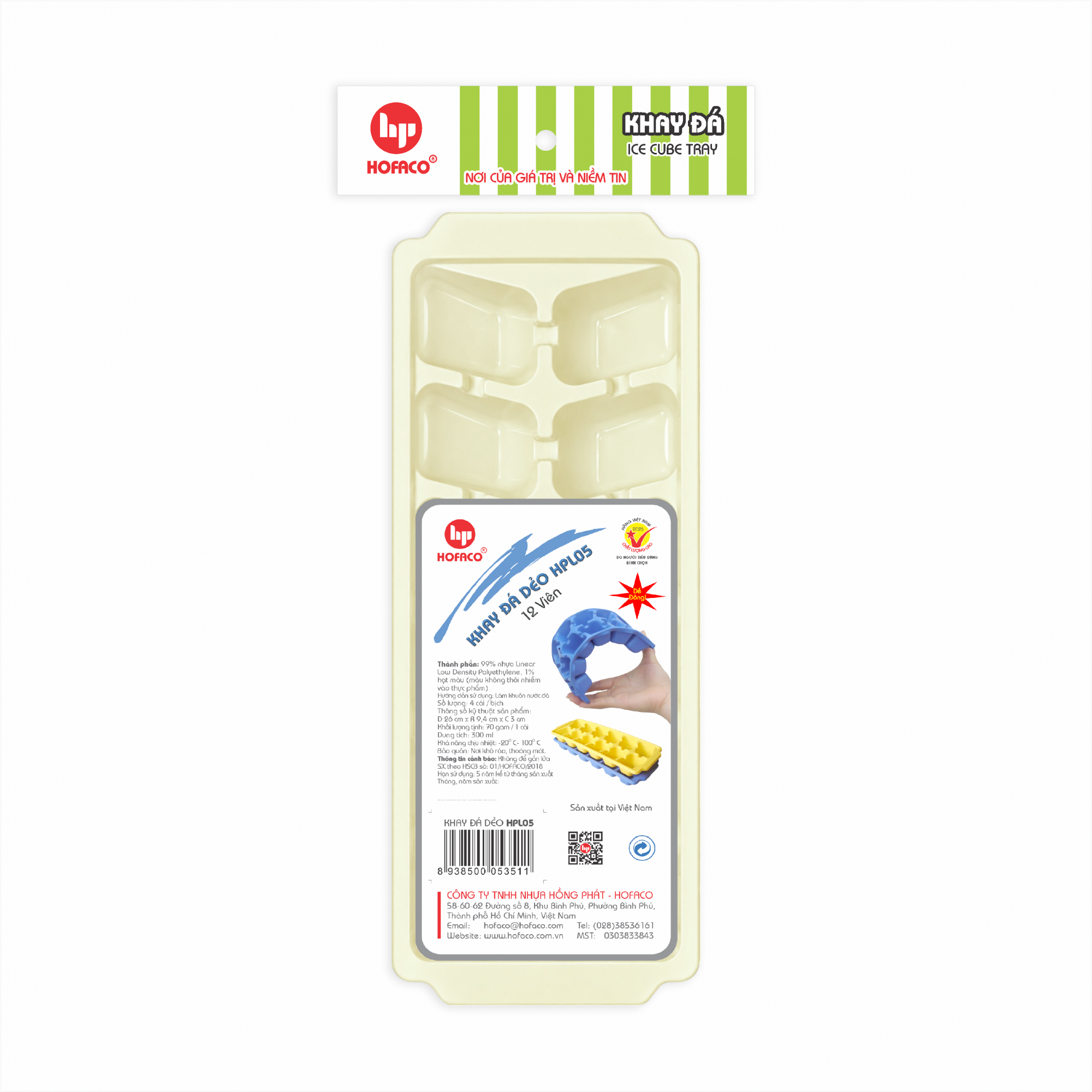 KHAY ĐÁ DẺO - HPL05