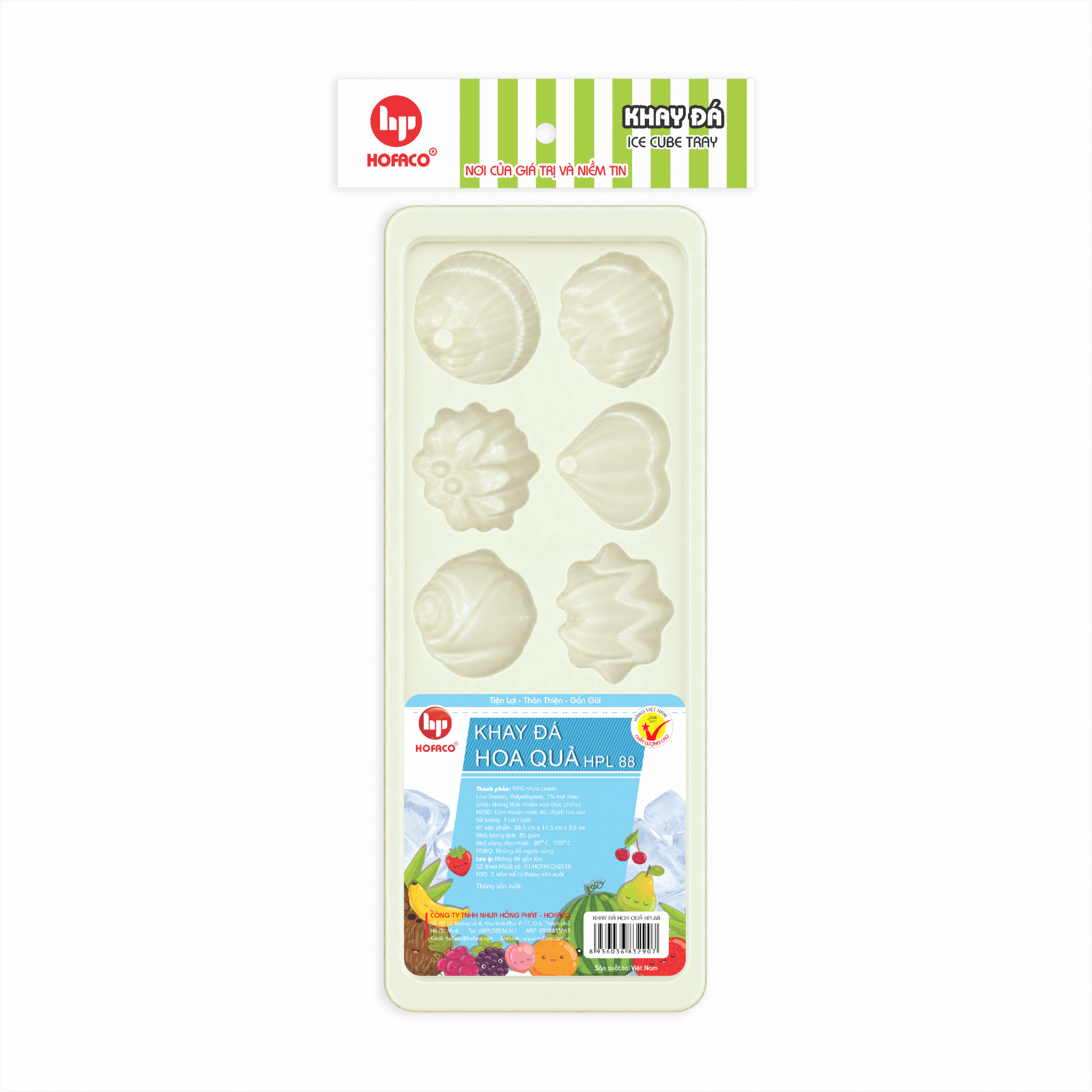 KHAY ĐÁ HOA QUẢ - HPL88